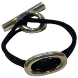 Hermès chaîne d'ancre black silver bracelets