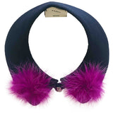 Fendi multicolour fur necklaces