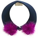 Fendi multicolour fur necklaces