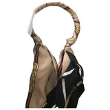Balenciaga beige silk necklaces