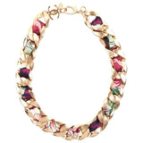 Chanel gold metal necklaces