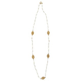 Chanel gold metal necklaces