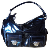 Marc Jacobs black patent leather handbag