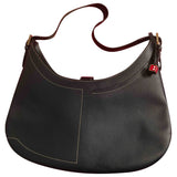 Bally blue leather handbag