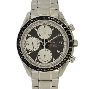 Omega speedmaster black steel watch