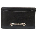 Chrome Hearts black leather case