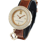 Van Cleef & Arpels charms  pink gold watch