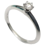 Tiffany & Co silver platinum rings