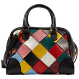 Loewe amazona 75  multicolour leather handbag