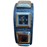 Marc Jacobs black steel watch