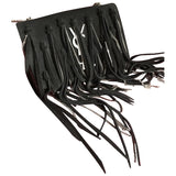 Saint Laurent kate monogramme black suede handbag