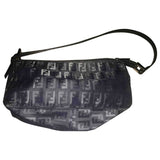 Fendi blue cloth handbag