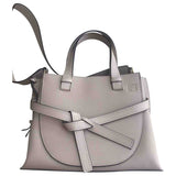 Loewe gate ecru leather handbag