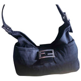 Fendi black cloth handbag