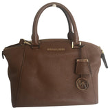 Michael Kors brown leather handbag