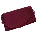 Louis Vuitton pochette accessoire red leather clutch bag
