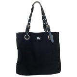 Burberry black cotton handbag