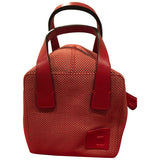 Bally red cloth handbag