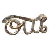 Dior oui white white gold rings