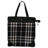 Burberry black cotton handbag