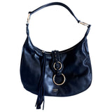 Guess black leather handbag