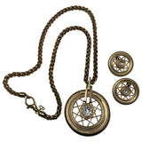 Dior gold metal jewellery sets