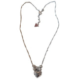 Guess silver steel necklaces