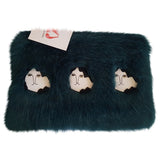 Shrimps  fur clutch bag