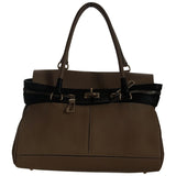 Max Mara beige leather handbag