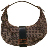 Fendi grey cloth handbag
