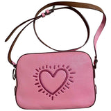 Coach pink leather handbag