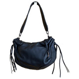 Lancel black leather handbag