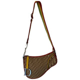 Dior saddle beige cloth handbag