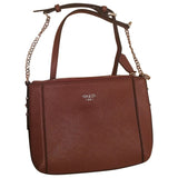 Guess brown polyester handbag