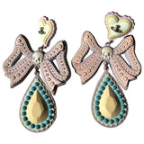 Vivienne Westwood multicolour plastic earrings