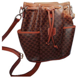 Celine brown cloth handbag