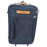 Lancel black cloth travel bag