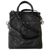 Zadig & Voltaire black leather bag