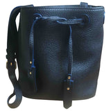 Sandro black leather handbag
