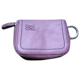 Lancel 1er flirt pink leather clutch bag