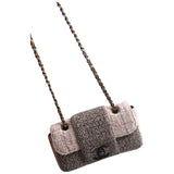 Chanel multicolour tweed handbag