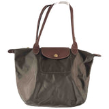 Longchamp pliage  khaki synthetic handbag