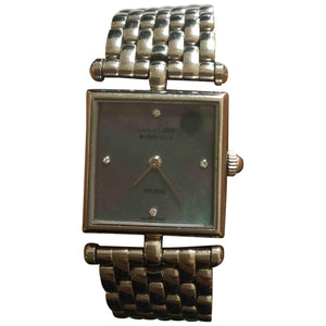 Van Cleef & Arpels silver steel watch