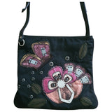 Prada black polyester handbag