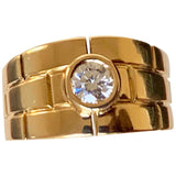 Cartier maillon panthère gold yellow gold rings