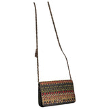 Chanel wallet on chain multicolour tweed handbag