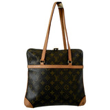 Louis Vuitton coussin brown cloth handbag