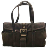 Prada khaki cloth handbag