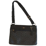 Coach black synthetic handbag