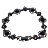 Givenchy black metal bracelets